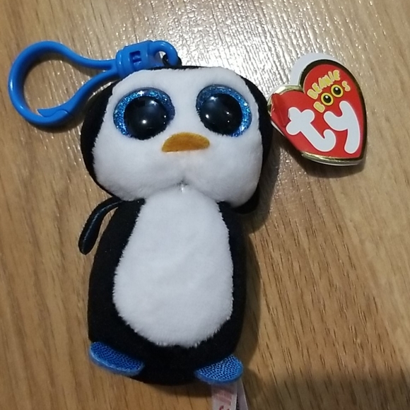 Beanie boo babies mini with clip for keys/bags (3) - Picture 2 of 4